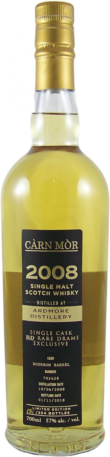 Ardmore 2008 MMcK  Càrn Mòr Celebration of the Cask