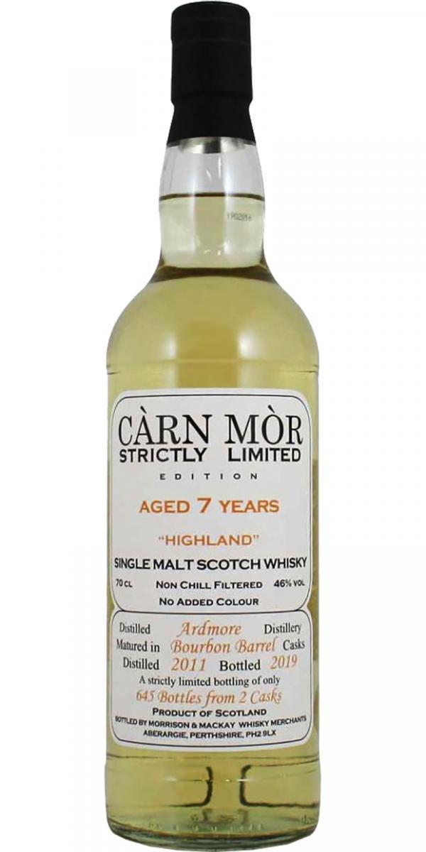 Ardmore 2011 MMcK  Càrn Mòr - Strictly Limited Edition