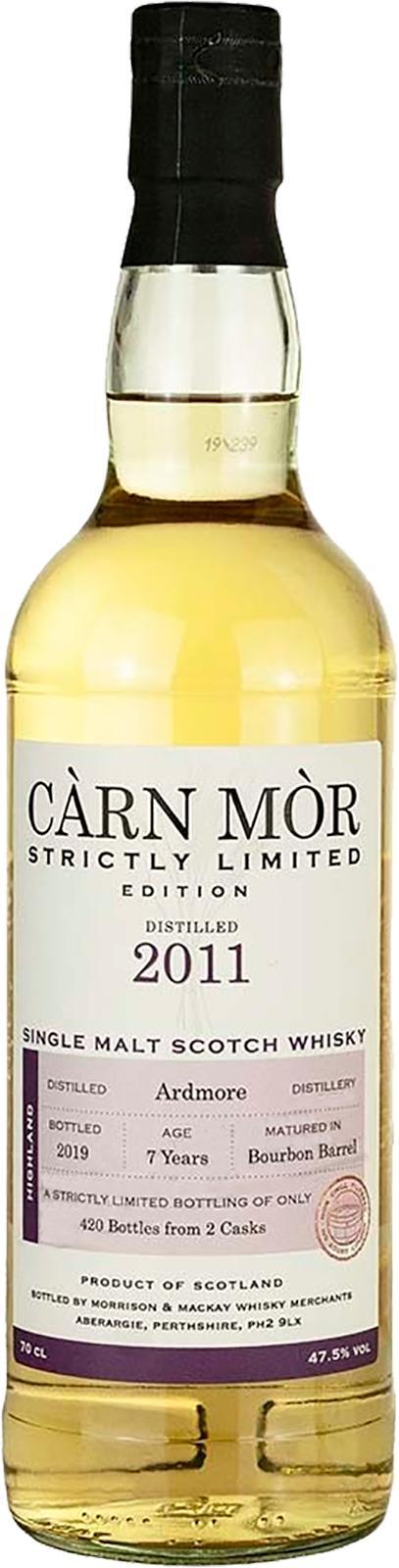 Ardmore 2011 MMcK  Càrn Mòr - Strictly Limited Edition