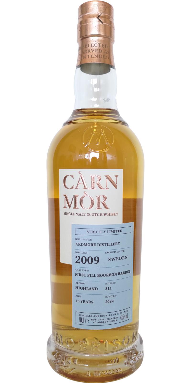 Ardmore 2009 MSWD  Càrn Mòr - Strictly Limited