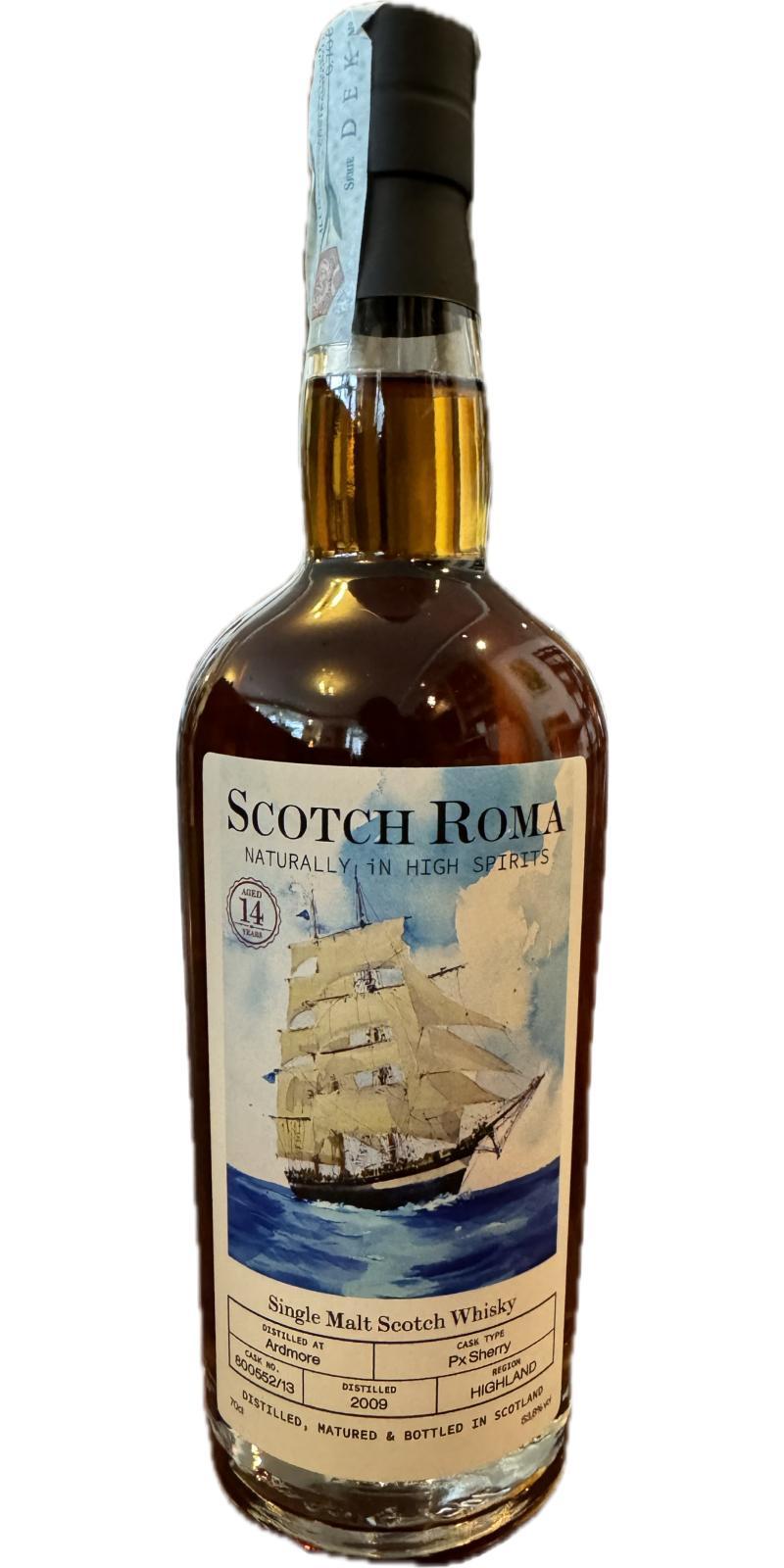 Ardmore 2009 ScRo  Naturally in High Spirits