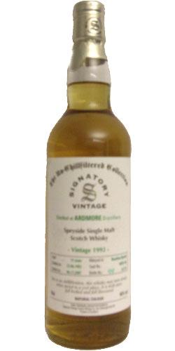 Ardmore 1992 SV  The Un-Chillfiltered Collection