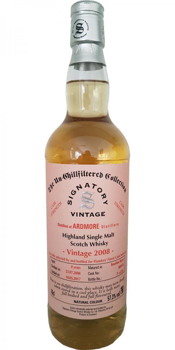 Ardmore 2008 SV  The Un-Chillfiltered Collection - Cask Strength