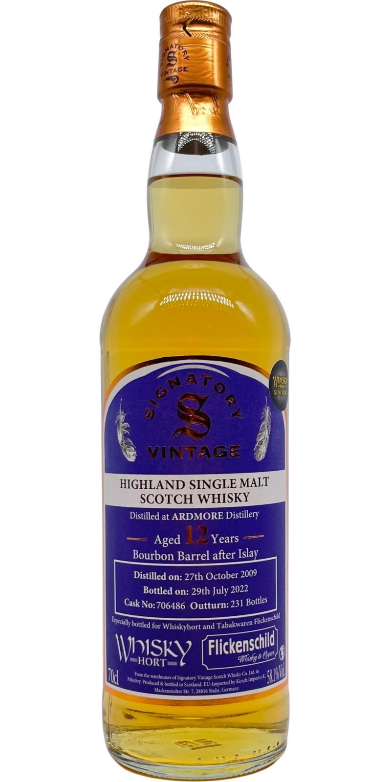 Ardmore 2009 SV  Bourbon After Islay