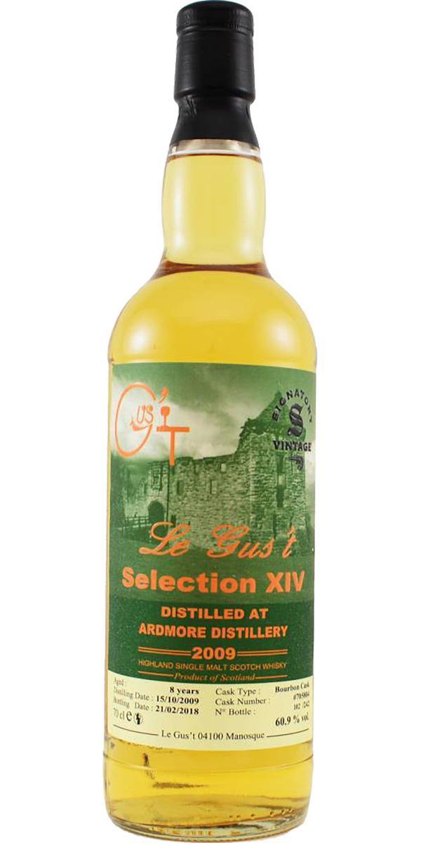 Ardmore 2009 SV  Le Gus't Selection XIV