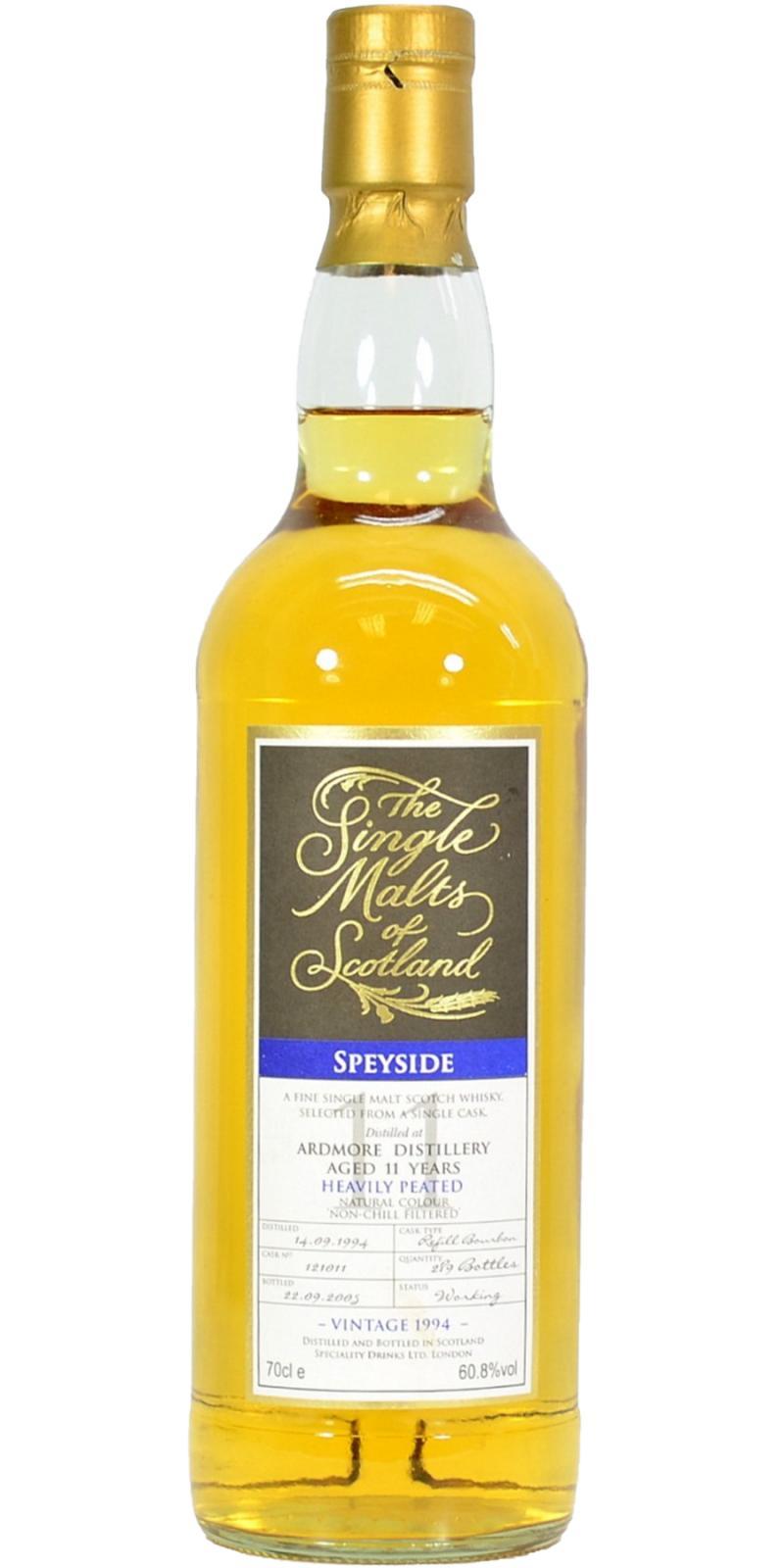 Ardmore 1994 SMS  The Single Malts of Scotland