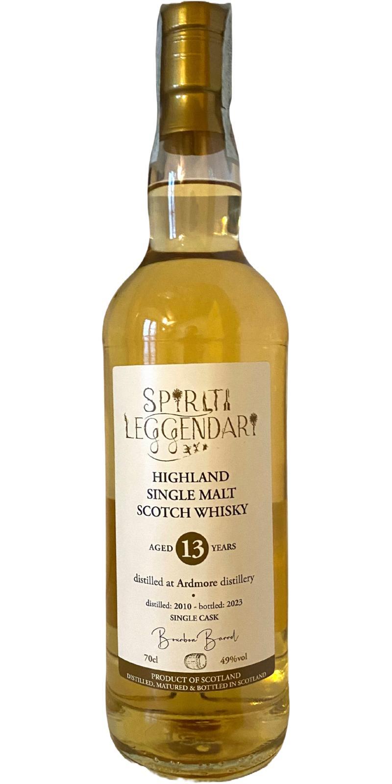 Ardmore 2010 SpL  Single Cask