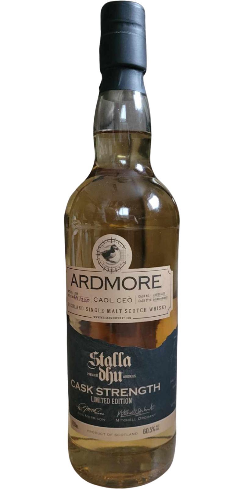 Ardmore Caol Ceò SDW  Cask Strength - Limited Edition