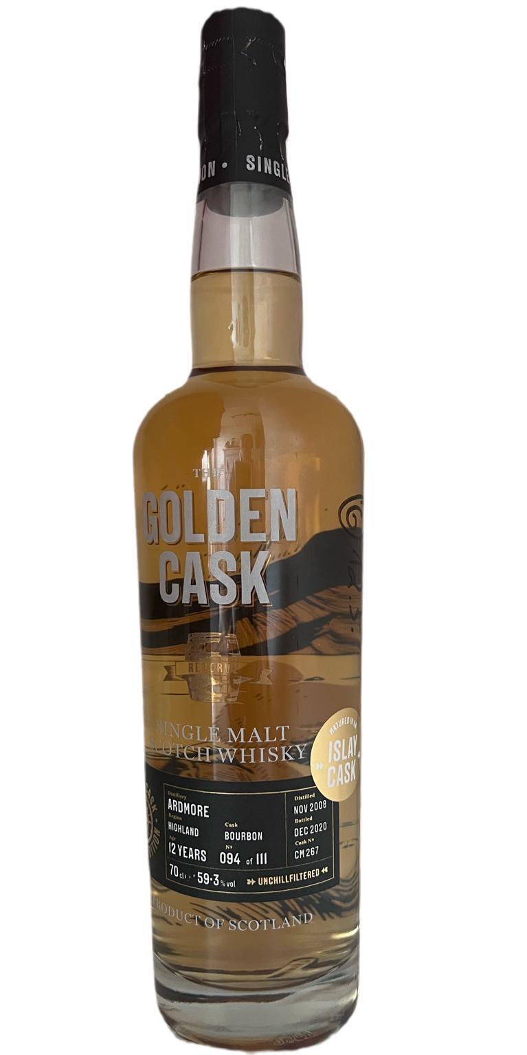 Ardmore 2008 HMcD  The Golden Cask - Reserve