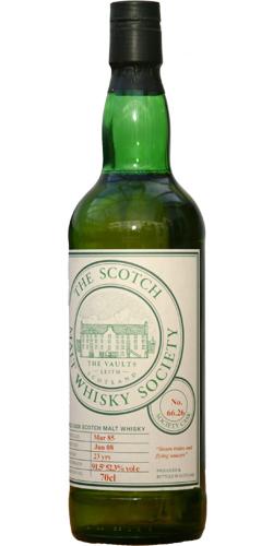 Ardmore 1985 SMWS 66.26  Steam trains and flying saucers