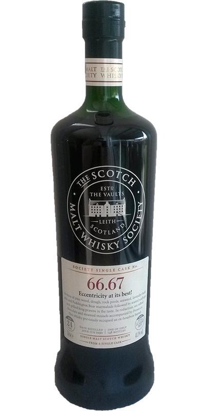 Ardmore 1990 SMWS 66.67  Eccentricity at its best!