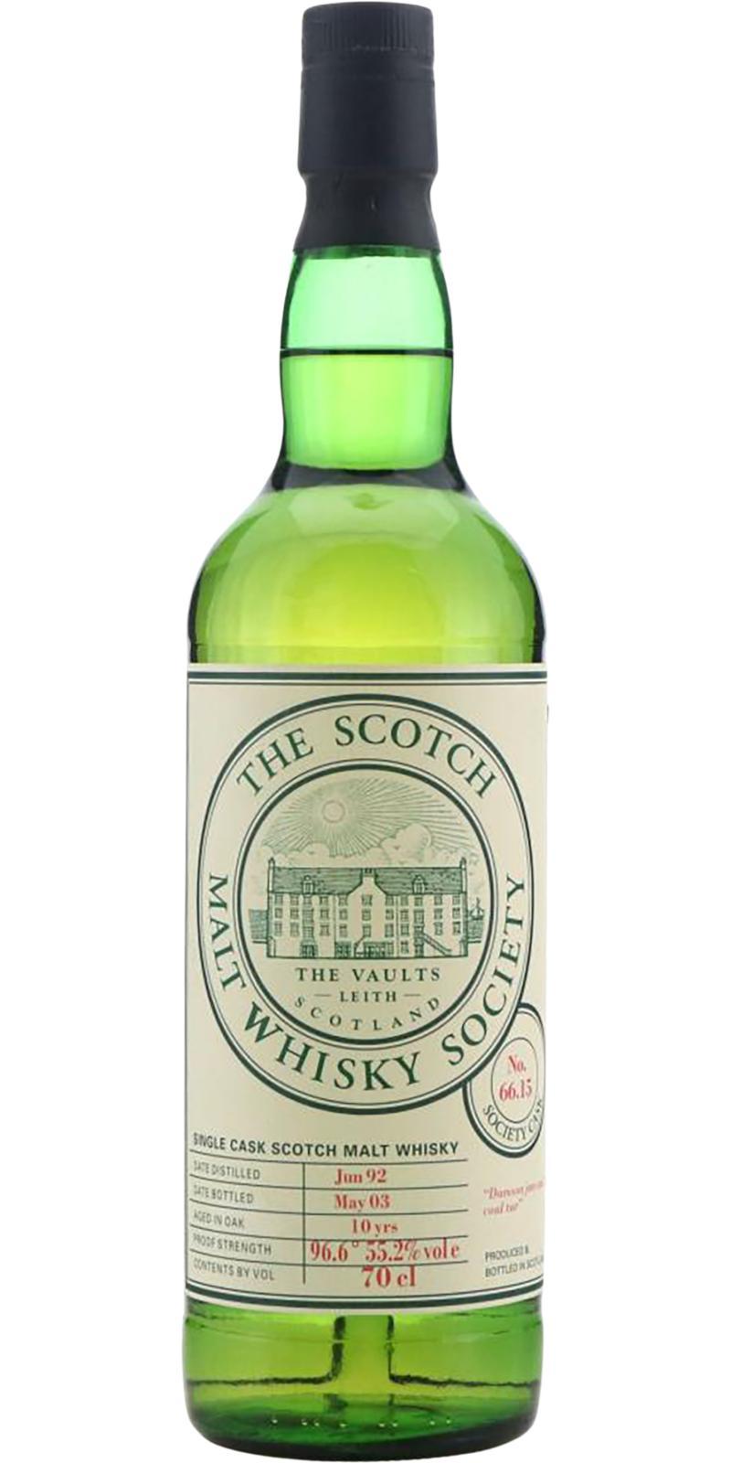 Ardmore 1992 SMWS 66.15  Damson jam and coal tar