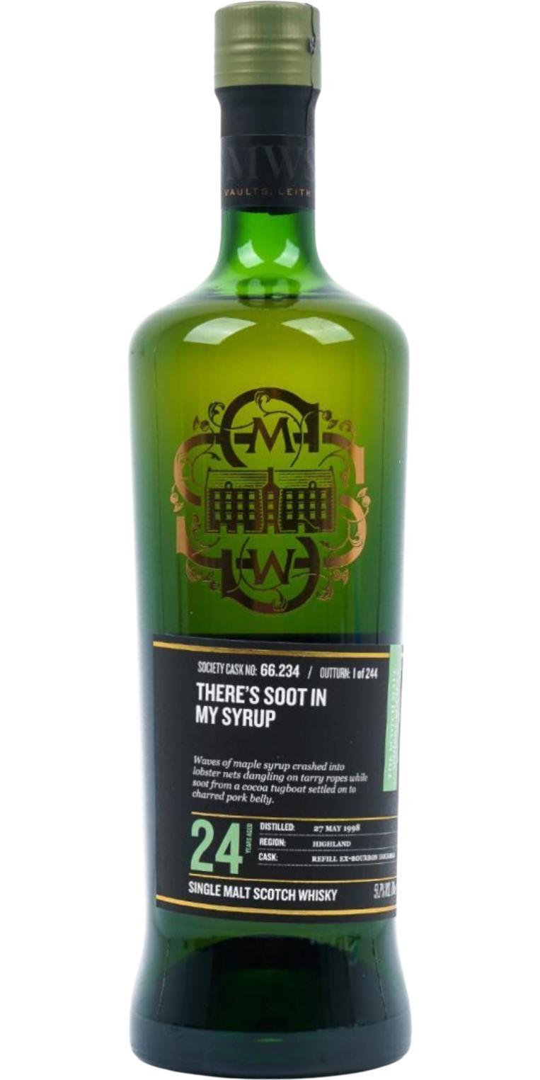 Ardmore 1998 SMWS 66.234  There's soot in my syrup