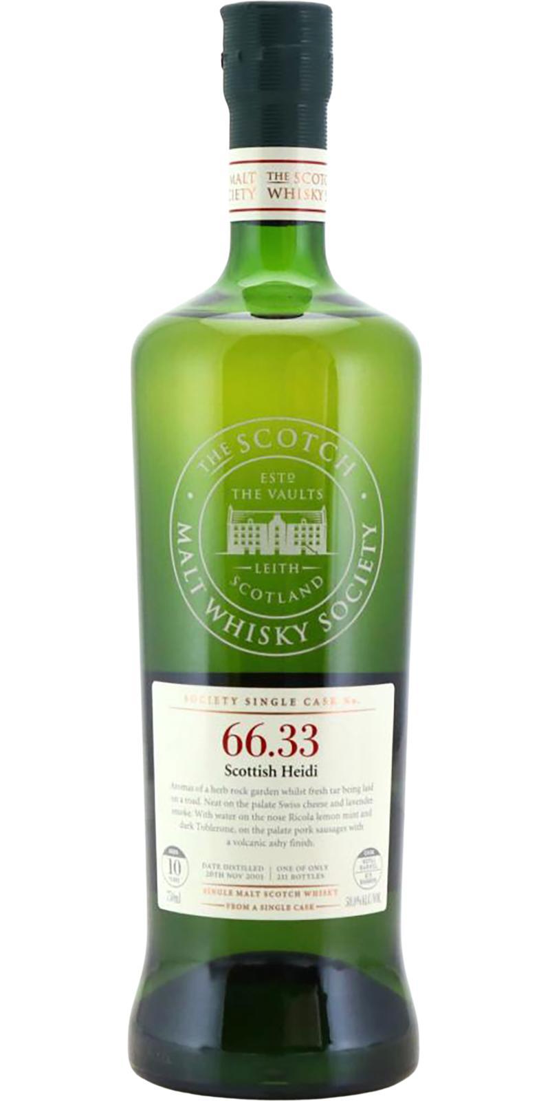 Ardmore 2001 SMWS 66.33  Scottish Heidi