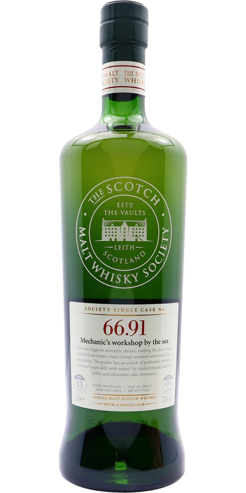 Ardmore 2002 SMWS 66.91  Mechanic’s workshop by the sea