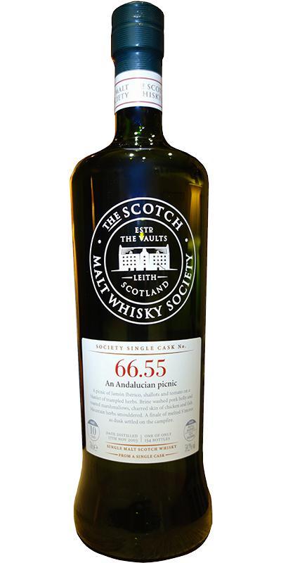 Ardmore 2003 SMWS 66.55  An Andalucian picnic
