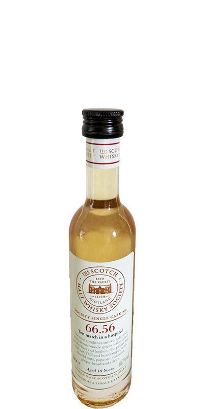 Ardmore 2003 SMWS 66.56  Test match in a hospital - Miniature