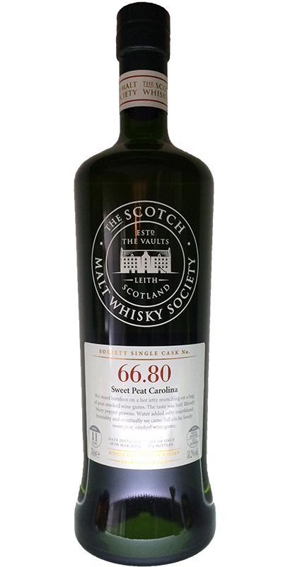Ardmore 2004 SMWS 66.80  Sweet Peat Carolina