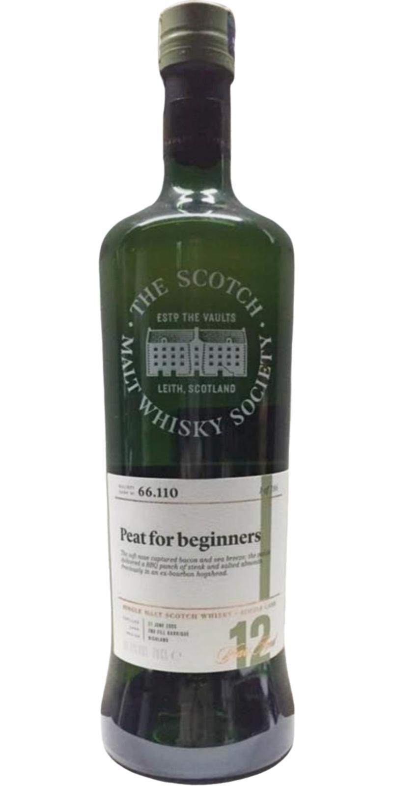 Ardmore 2005 SMWS 66.110  Peat for beginners