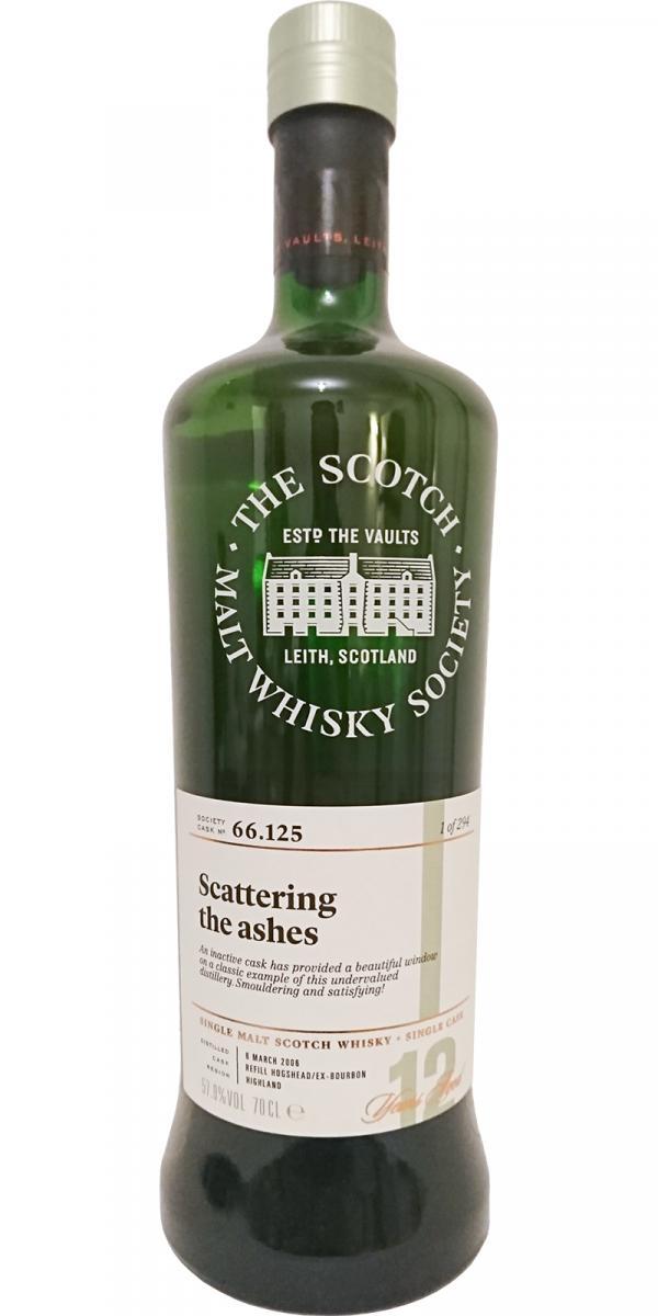 Ardmore 2006 SMWS 66.125  Scattering the ashes