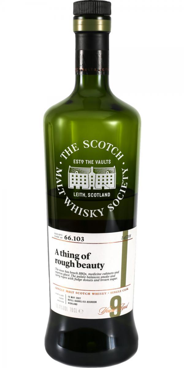 Ardmore 2007 SMWS 66.103  A thing of rough beauty