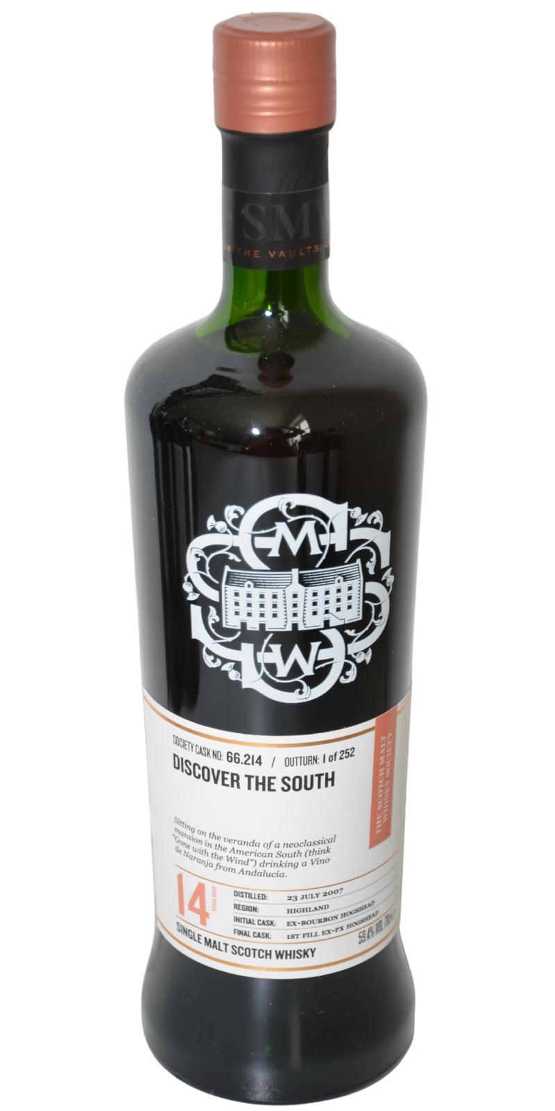 Ardmore 2007 SMWS 66.214  Discover the South