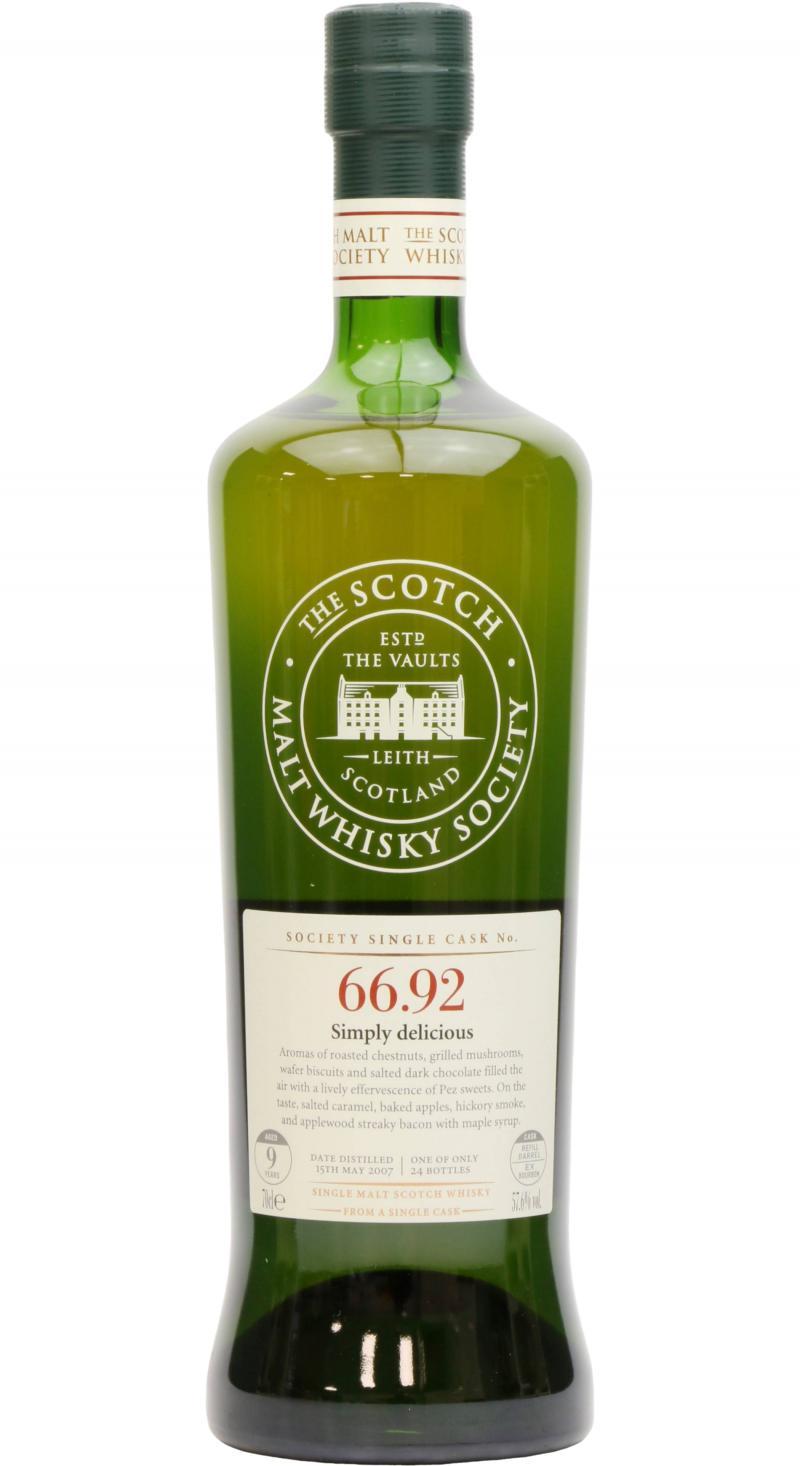Ardmore 2007 SMWS 66.92  Simply delicious