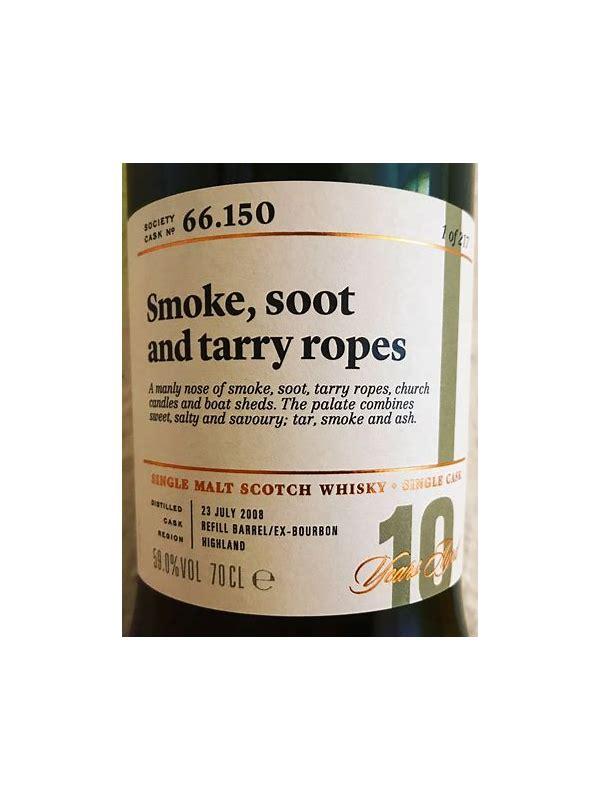 Ardmore 2008 SMWS 66.150  Smoke, soot and tarry ropes