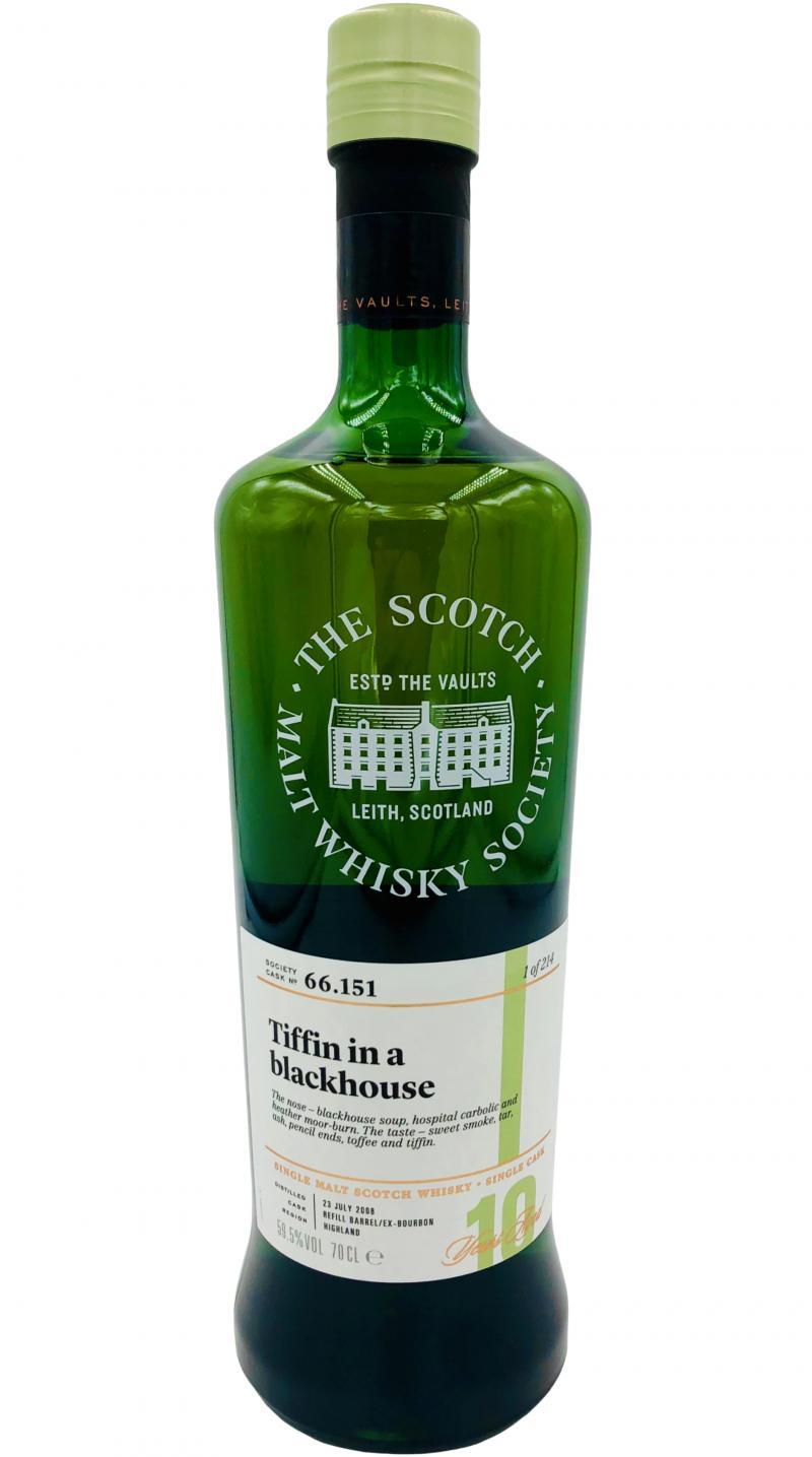 Ardmore 2008 SMWS 66.151  Tiffin in a blackhouse