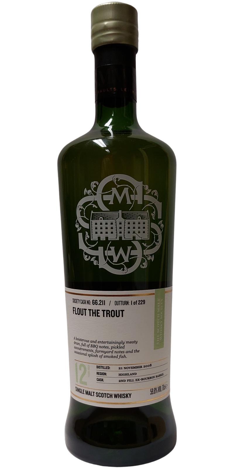 Ardmore 2008 SMWS 66.211  Flout the trout