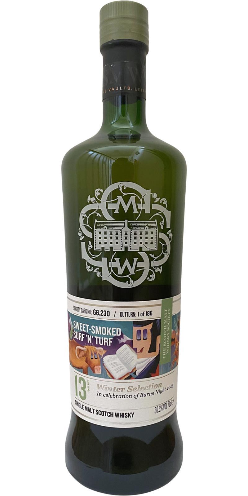 Ardmore 2008 SMWS 66.230  Sweet-smoked surf 'n' turf