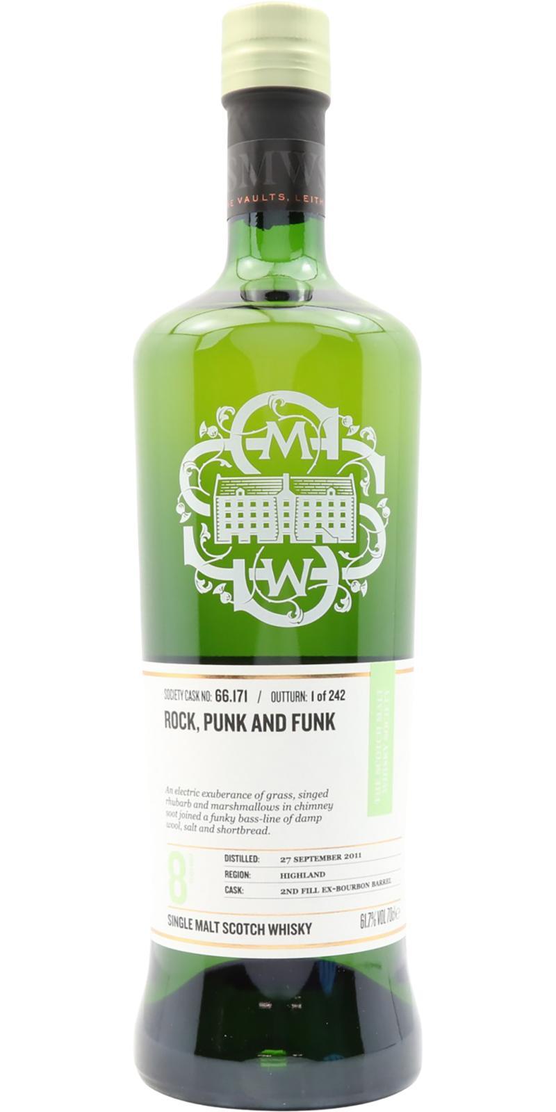 Ardmore 2011 SMWS 66.171  Rock, punk and funk