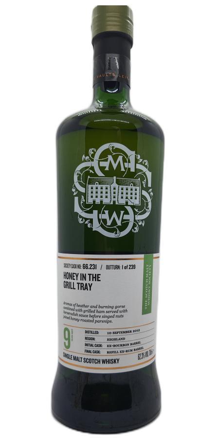 Ardmore 2012 SMWS 66.231  Honey in the grill tray