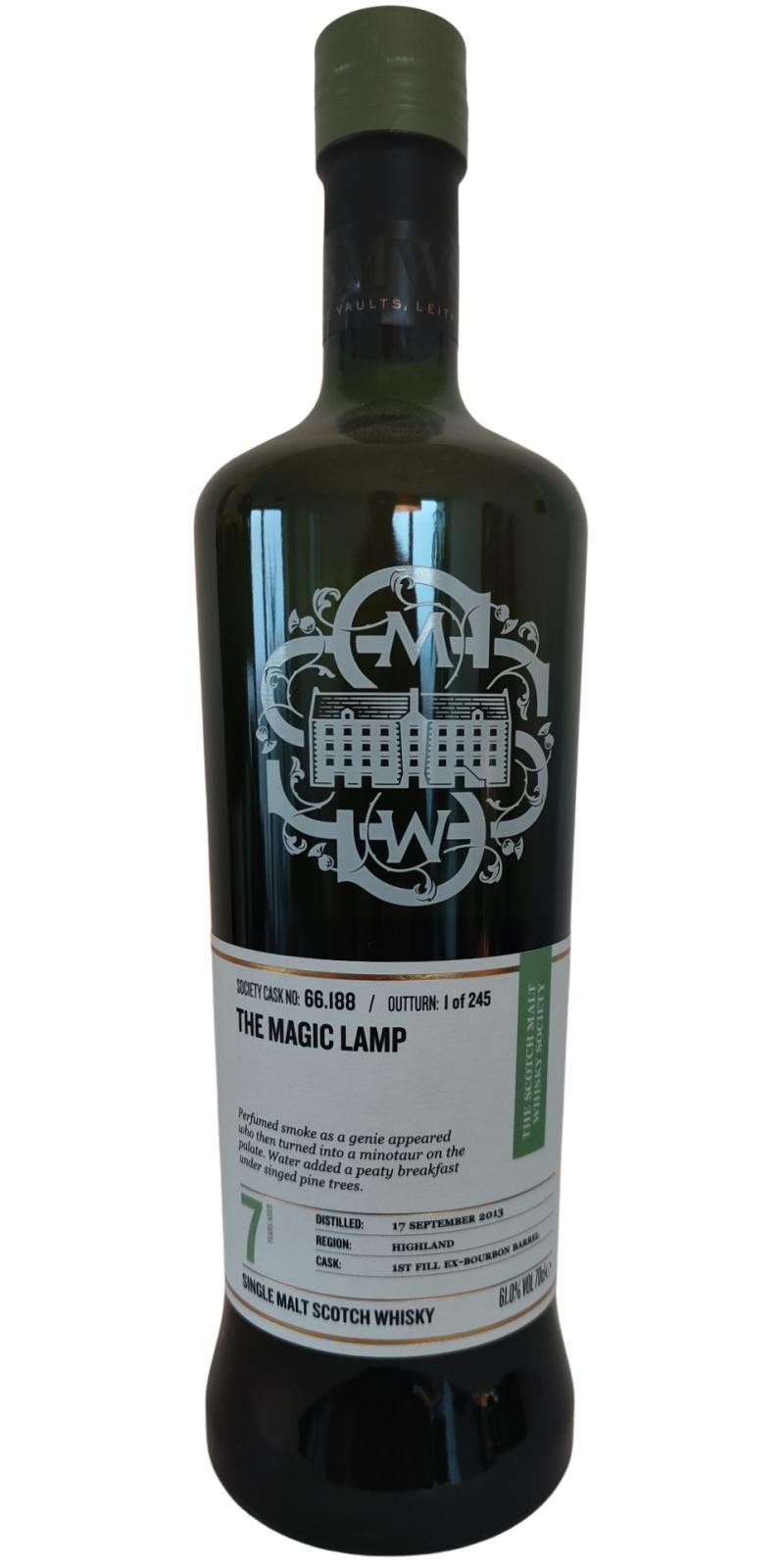 Ardmore 2013 SMWS 66.188  The magic lamp