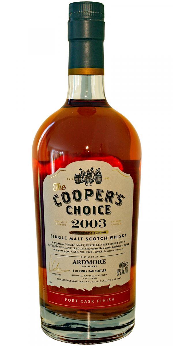 Ardmore 2003 VM  The Cooper's Choice