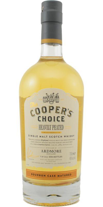 Ardmore Heavily Peated VM  The Cooper's Choice