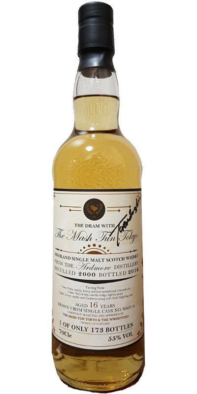 Ardmore 2000 TWf  The Mash Tun Tokyo