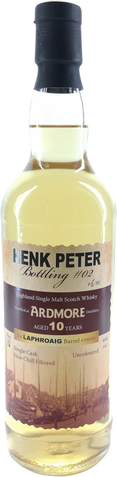 Ardmore 2009 WhB  Henk Peter - Bottling #02