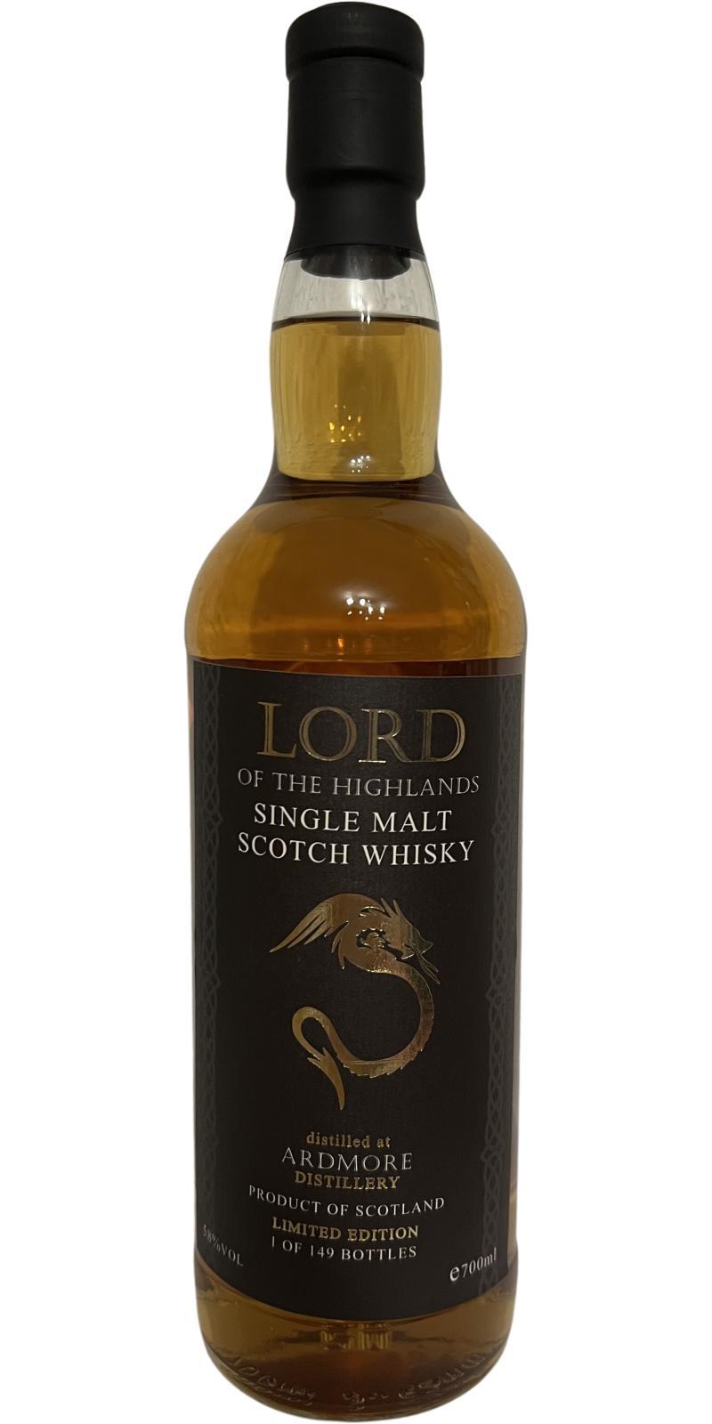 Ardmore 2009 WhK  Lord of the Highlands