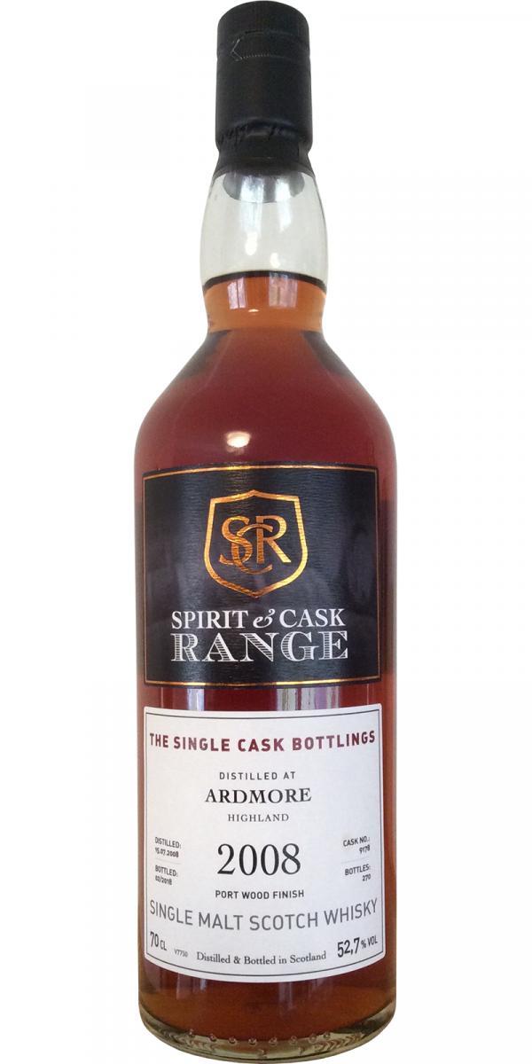 Ardmore 2008 Wx  Spirit & Cask Range
