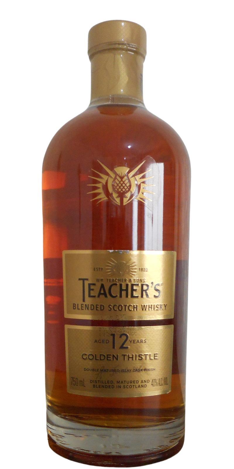 Teacher's 12-year-old  Golden Thistle