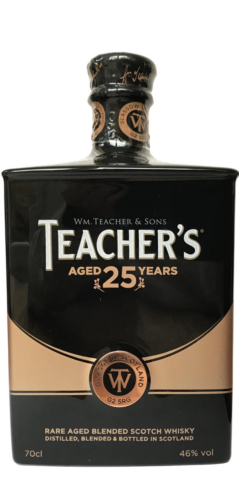 Teacher's 25-year-old  Rare Aged Blended Scotch Whisky