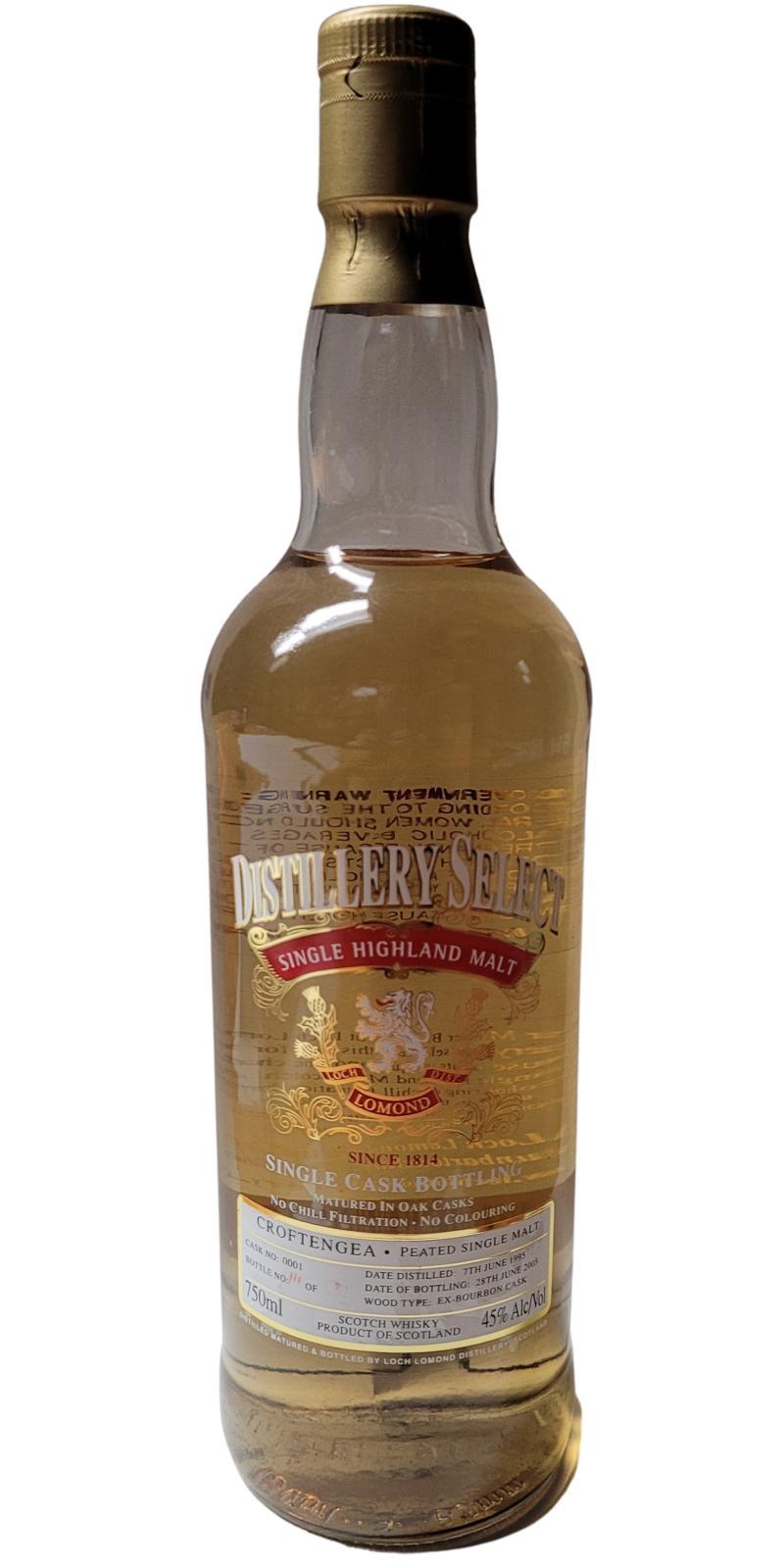 Croftengea 1995 Distillery Select