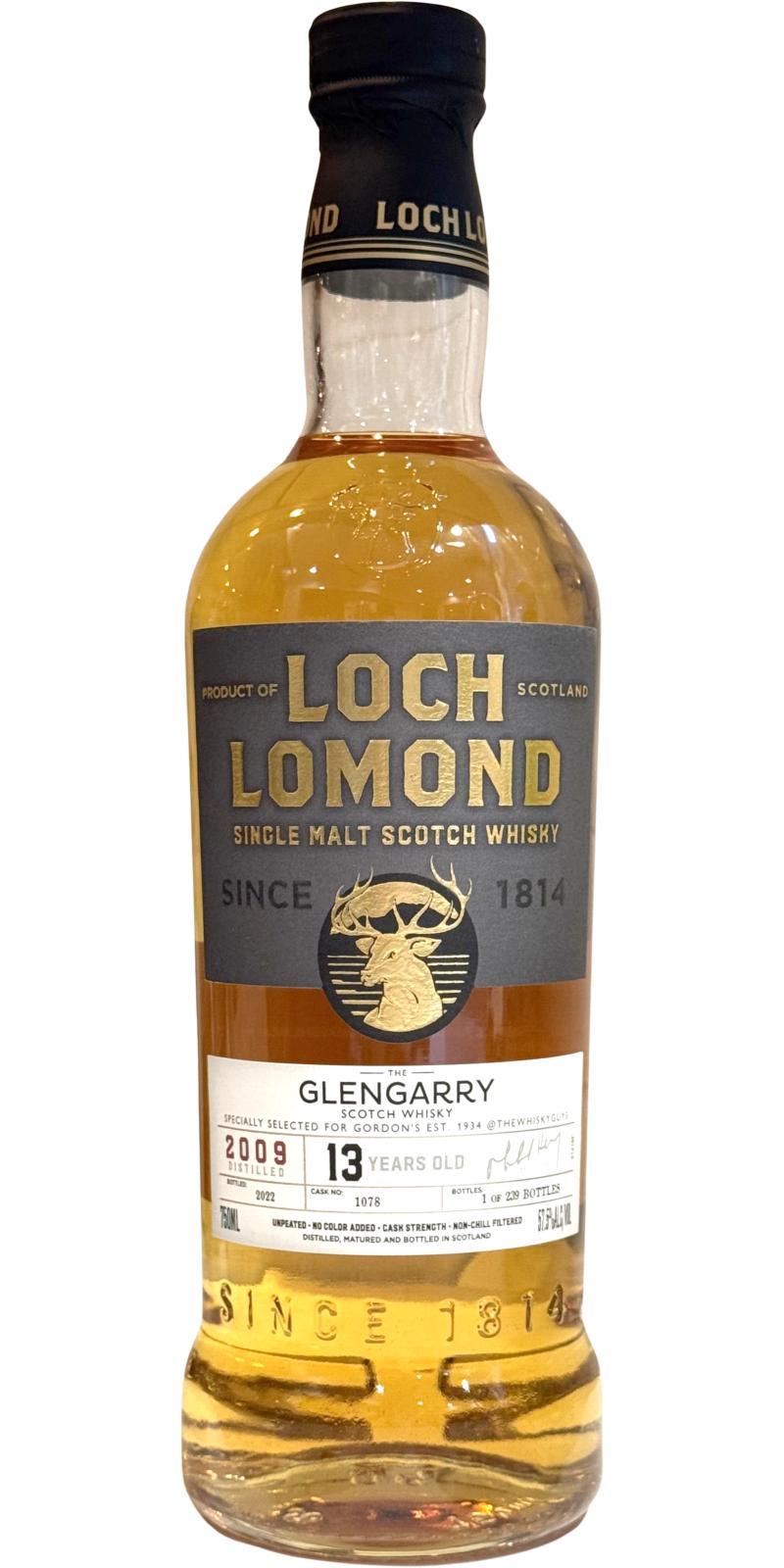 Glengarry 2009 Single Cask