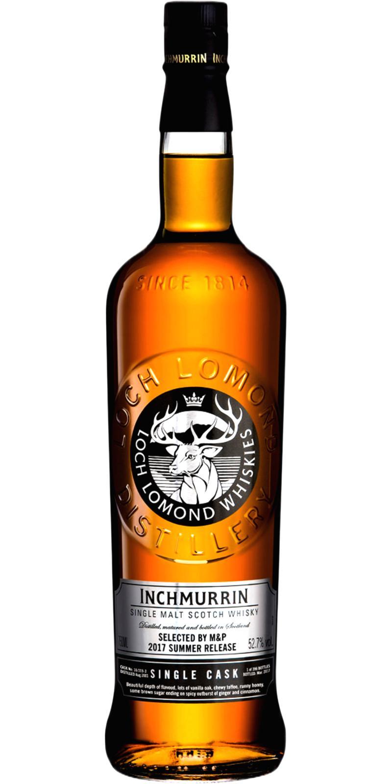 Inchmurrin 2001 Limited Edition - Single Cask