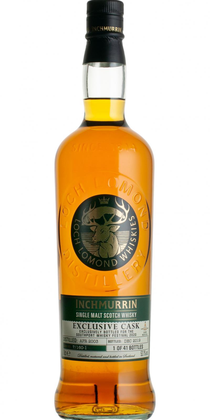 Inchmurrin 2003 Exclusive Cask