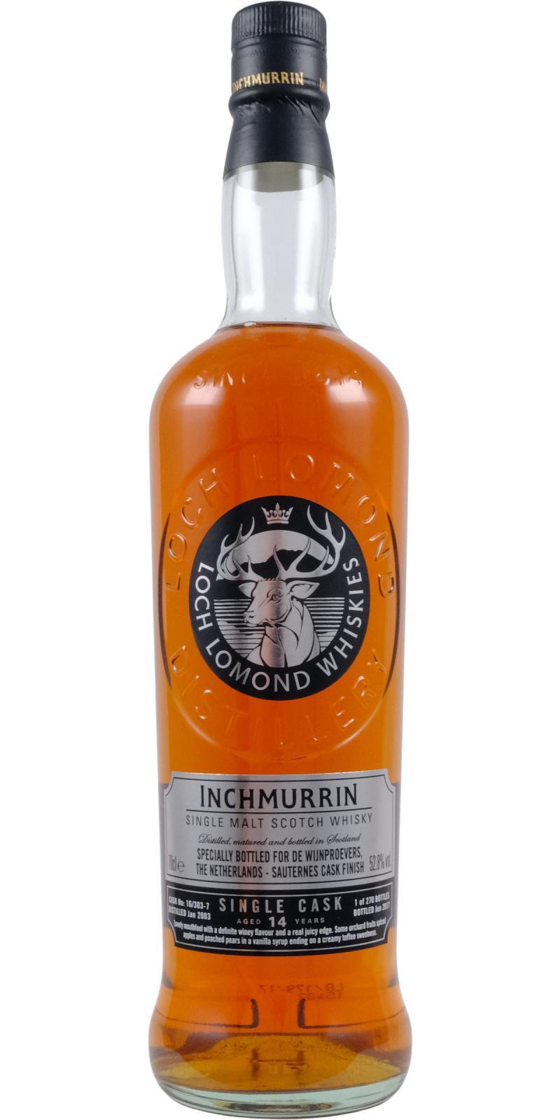 Inchmurrin 2003 Limited Edition - Single Cask