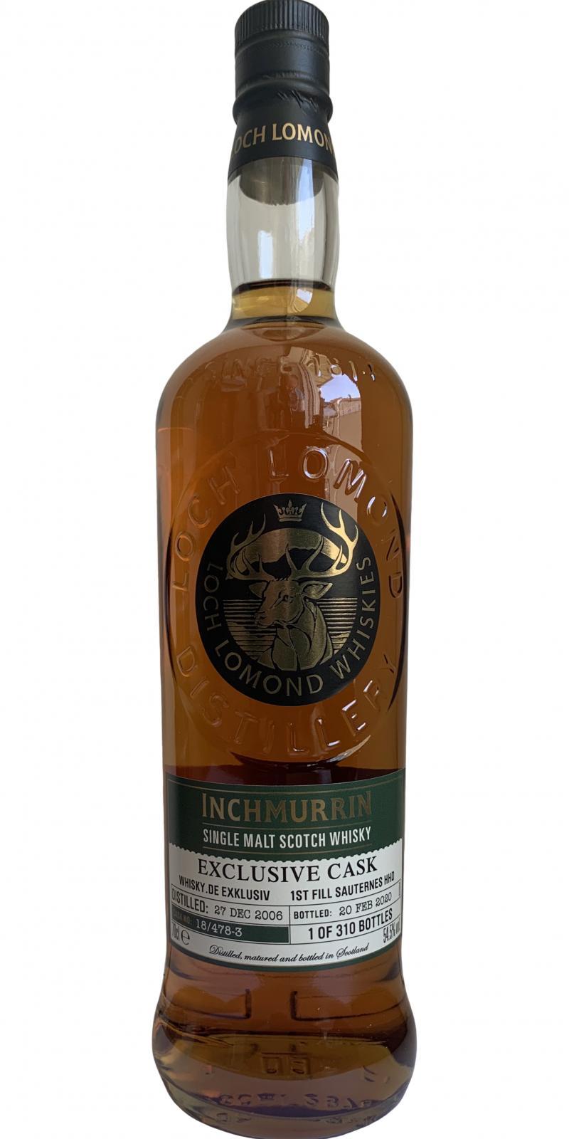 Inchmurrin 2006 Exclusive Cask