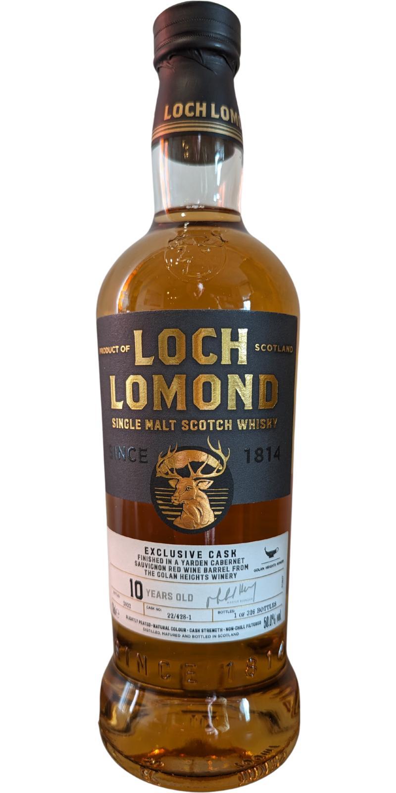 Loch Lomond 10-year-old Exclusive Cask