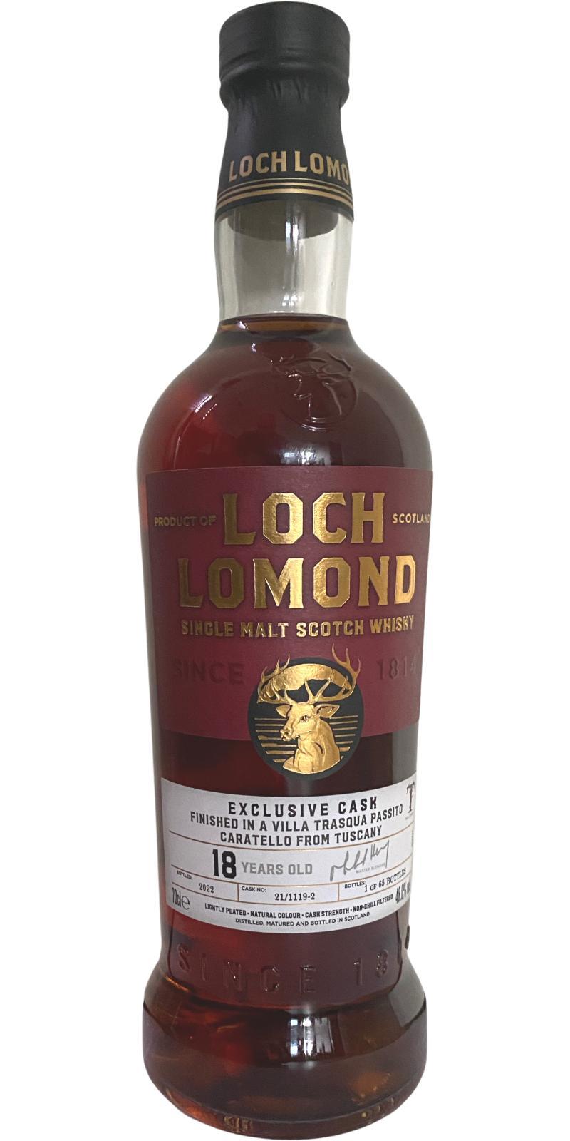 Loch Lomond 18-year-old Exclusive cask